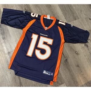 Reebok Equipment NFL Onfield Denver Broncos Tim Tebow Jersey, Blue, #15, Medium